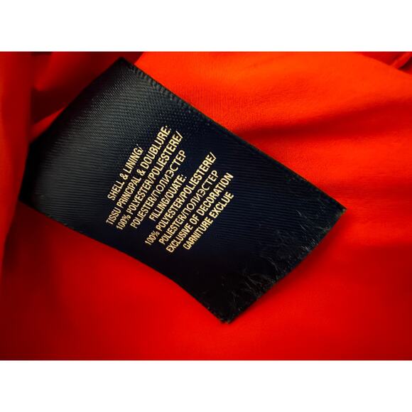 Boys Polo by Ralph Lauren Orange Barn Coat Chore jacket Quilted sz 6 - Picture 5 of 7